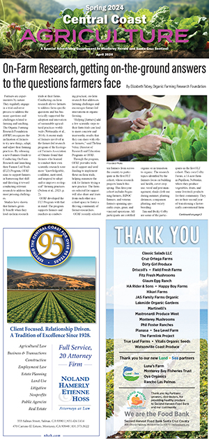 Central Coast Agriculture Spring 2024